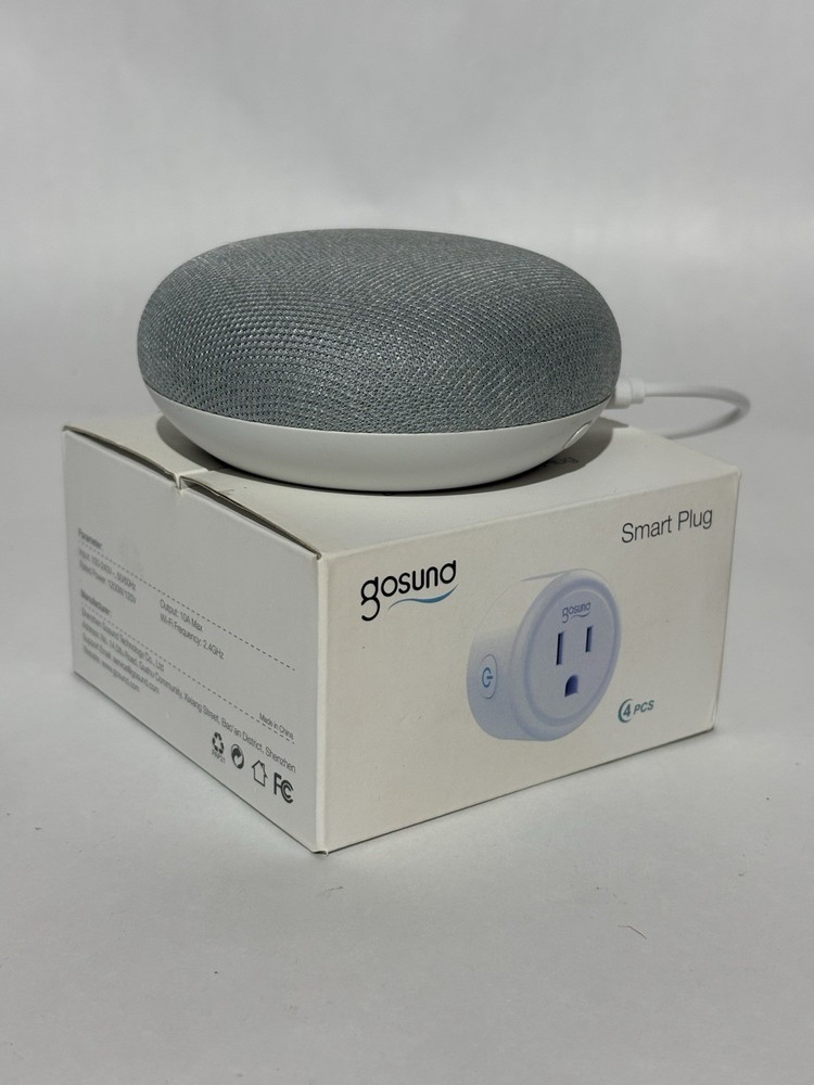 Google Home Starter Kit - Mini/Smart Plug Lot - Model-H0A - 4X Plugs
