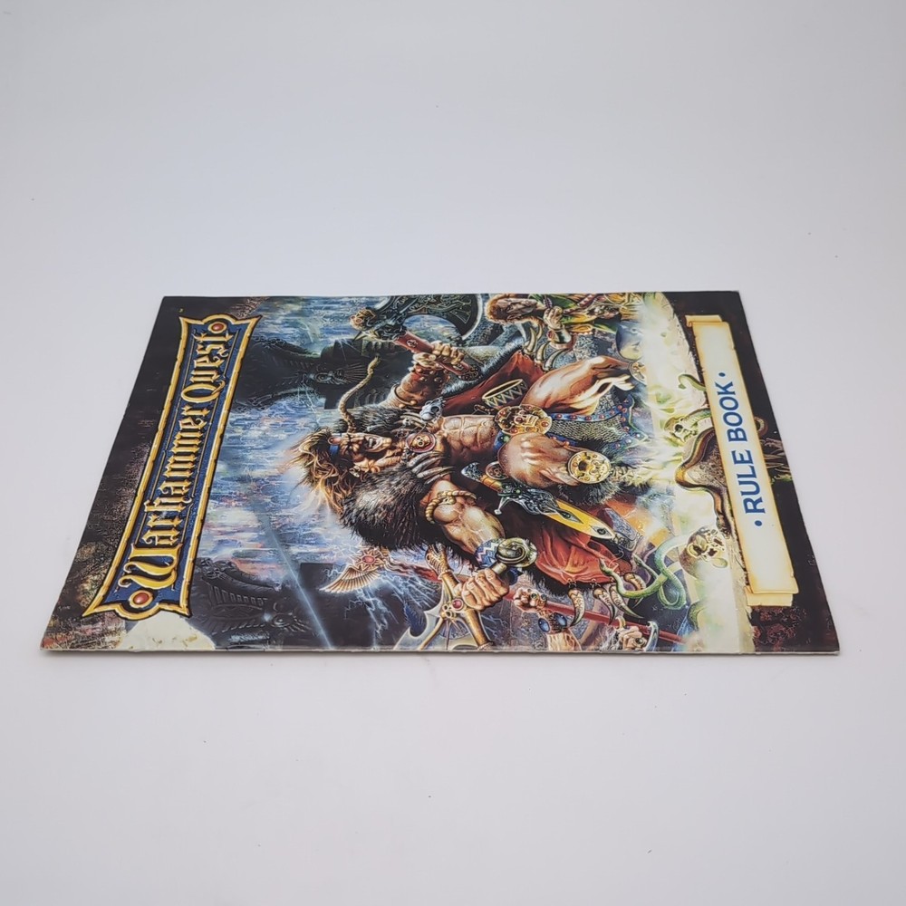 Vintage Warhammer Quest Rulebook - 1995 Games Workshop OOP EX Shape