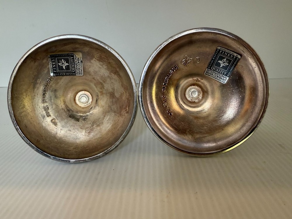 Vintage Dansk Silverplate Candlestick Holders