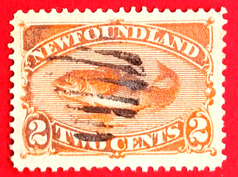 Canada Newfoundland #48 Codfish Used