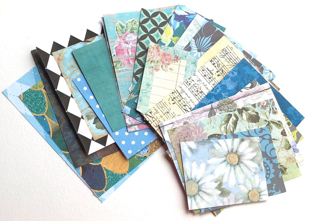 2 Sets Paper Kitz Scrapbook Papers. Each Set 25 Papers For Craft Projects