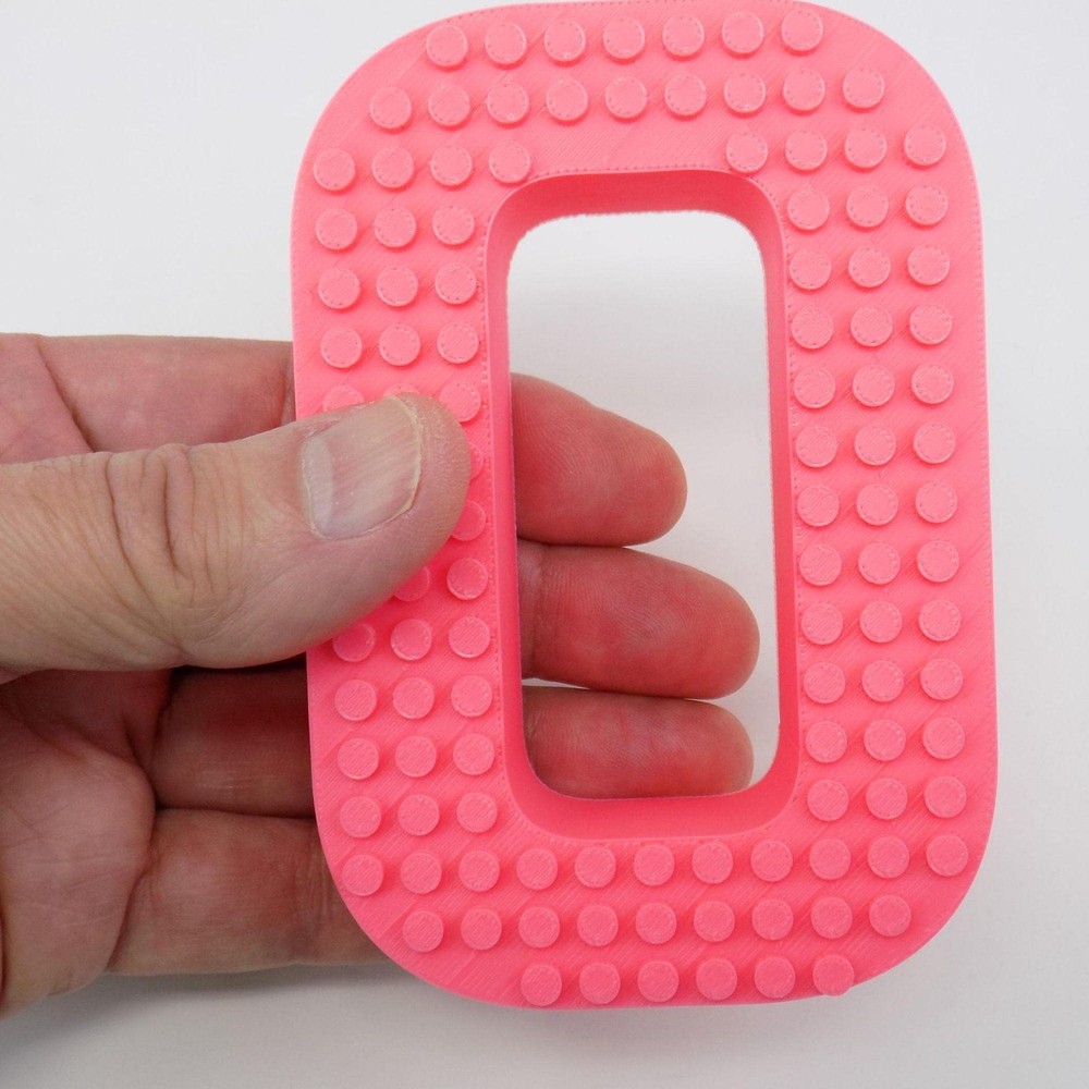 Custom 3D Brick Name Sign – Personalized Large Building Block Letters – Bday