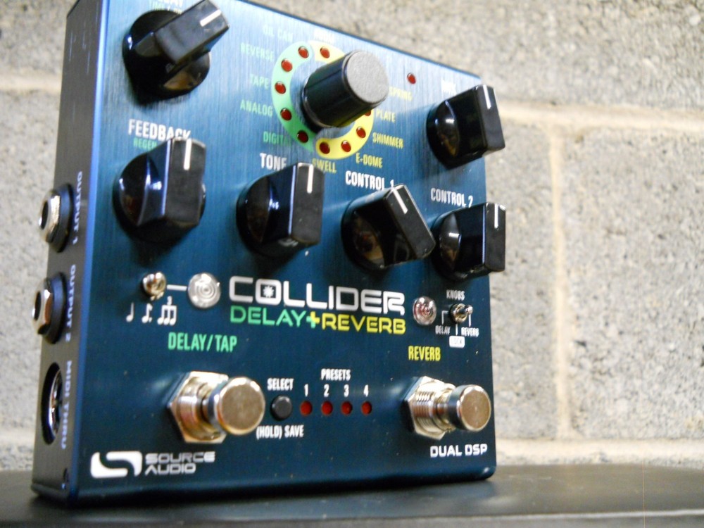 Source Audio Collider Stereo Delay+Reverb Pedal - SA263