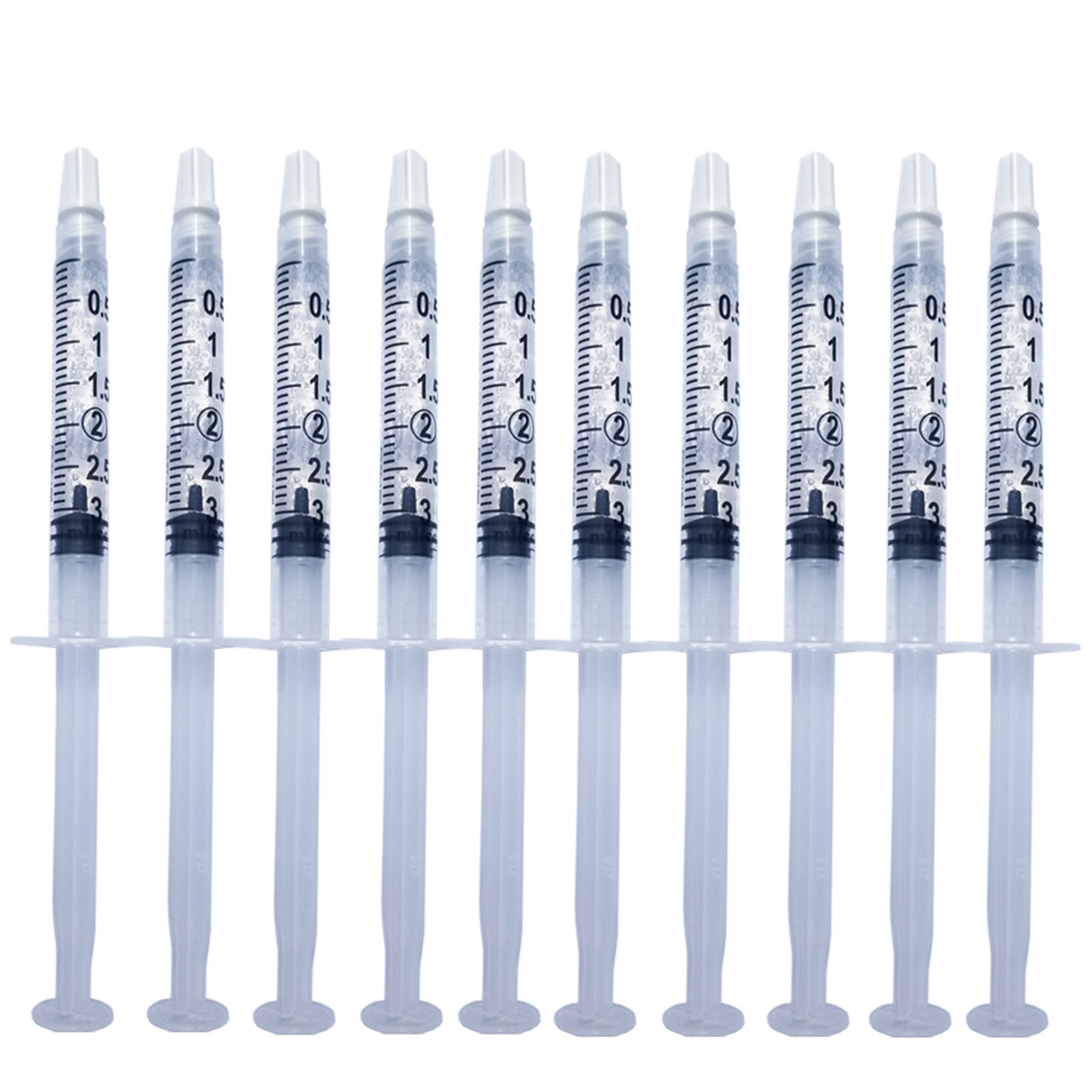 Teeth Whitening Gel Syringes 44% Tooth Bleaching 10pcs Dental Kit White Teeth