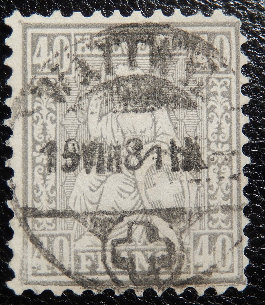 Switzerland Scott # 58, Used