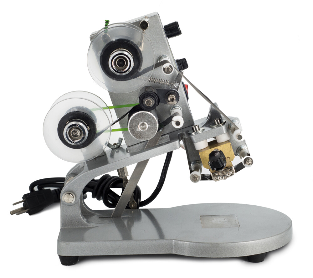 DY-8 Hot Stamp Printer Manual Ribbon Coding Hot Foil Stamping Date Code Machine
