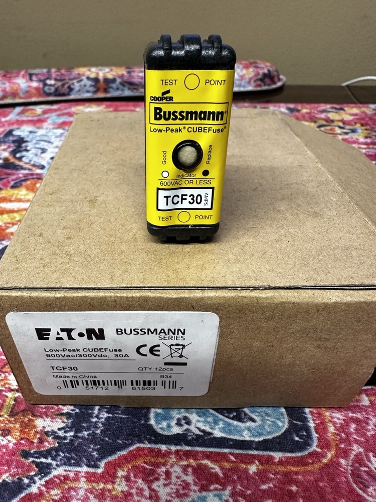 Eaton Bussman TCF30 Cubefuse 30 Amp (1pc)