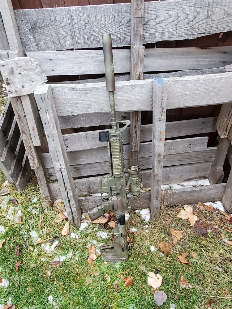 G&P Custom M4 SD Airsoft Rifle (Based Off Troy)