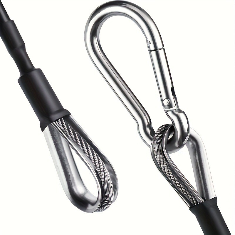 2PCS Gym Cable Extension,Replacement Cable Machine Accessories,Cable Pulley Rope
