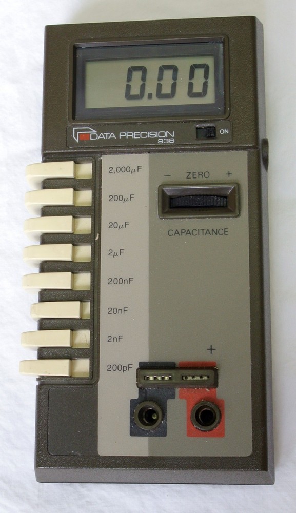Data Precision 938 Digital Capacitance Meter