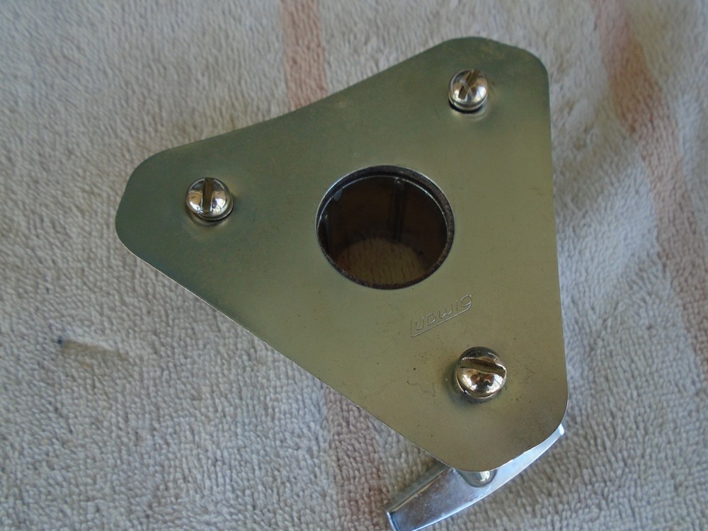 (1) VINTAGE 1990's LUDWIG Modular TOM MOUNTING BRACKET CASTING-VG!