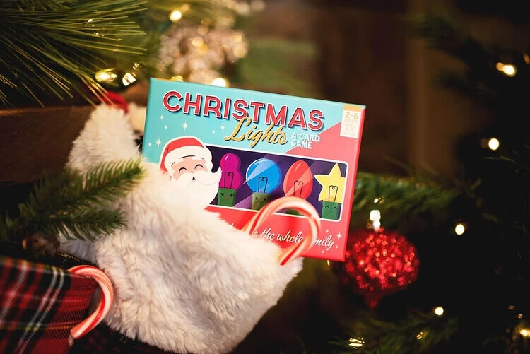 Christmas Lights A Card Game .. Great Stocking Stuffer
