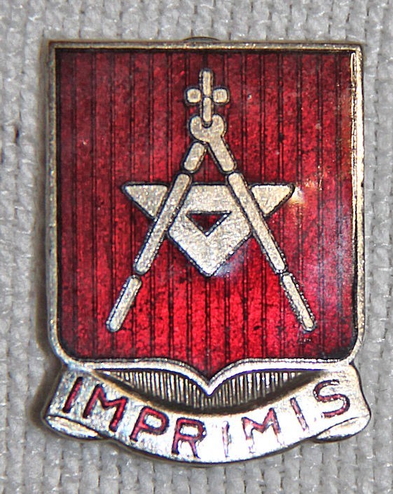 ORIGINAL JAPANESE THEATER MADE 30TH ENGINEER BATALLION UNIT CREST