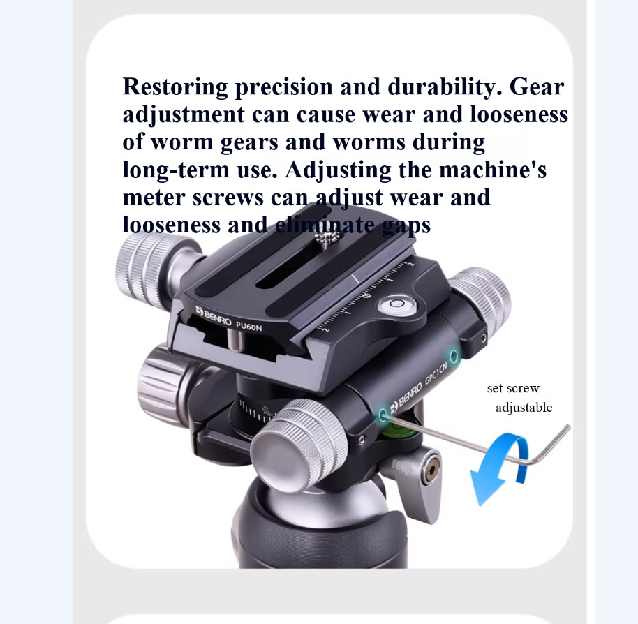 BENRO GPC1CN Geared Rotation Adapter head