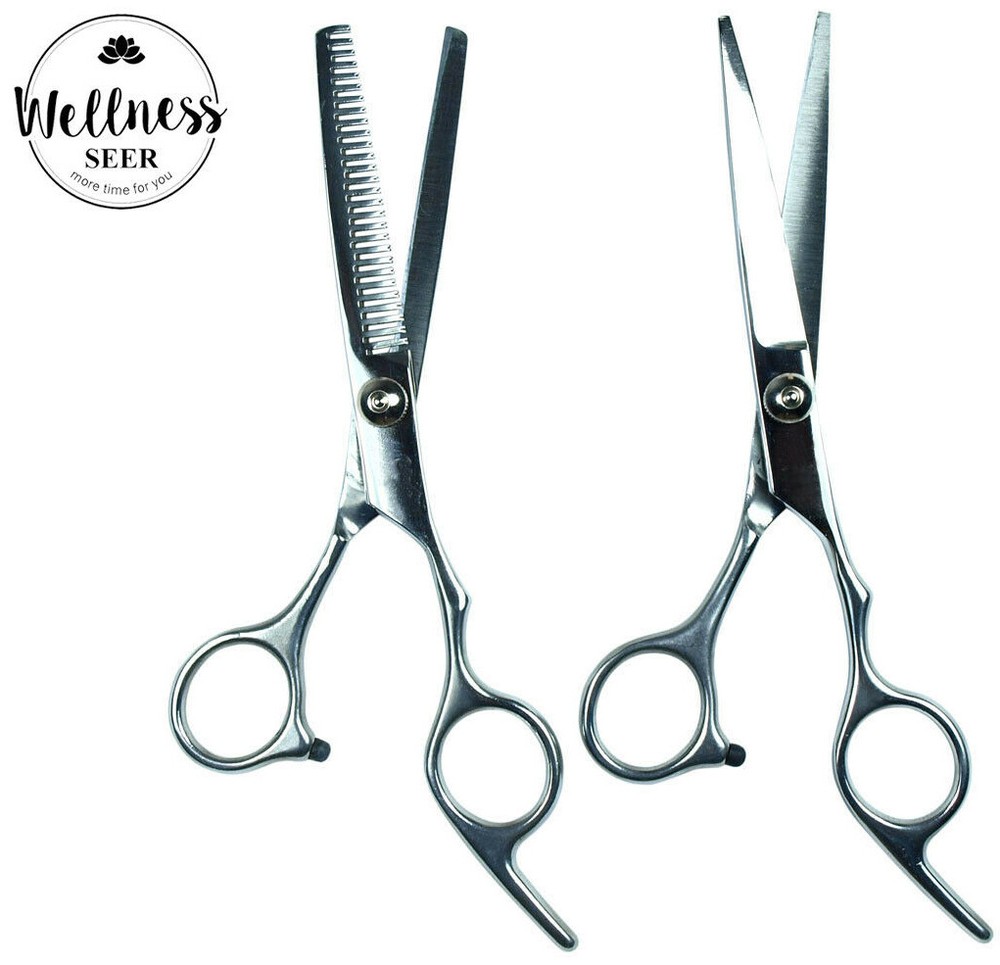 6"  Professional  Hair Dressing Scissors Barber Thinner Shears Kit