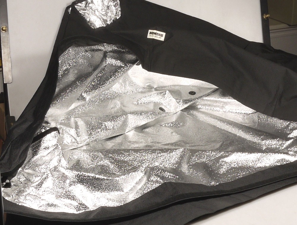 PRL) BOWENS TELO DIFFUSORE BANK 200x200 SQUARE SOFTBOX DIFFUSER VIDEO SALA POSA