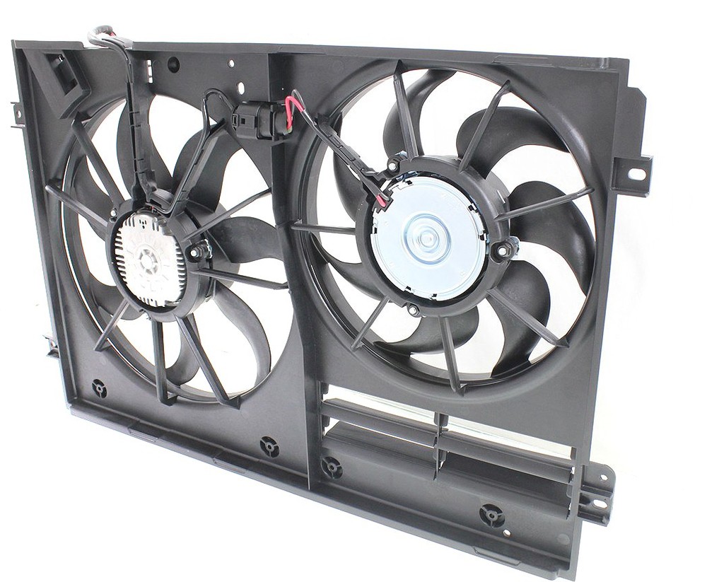 RADIATOR/CONDENSER FAN ASSEMBLY;WITH FAN CONTROL MODULE