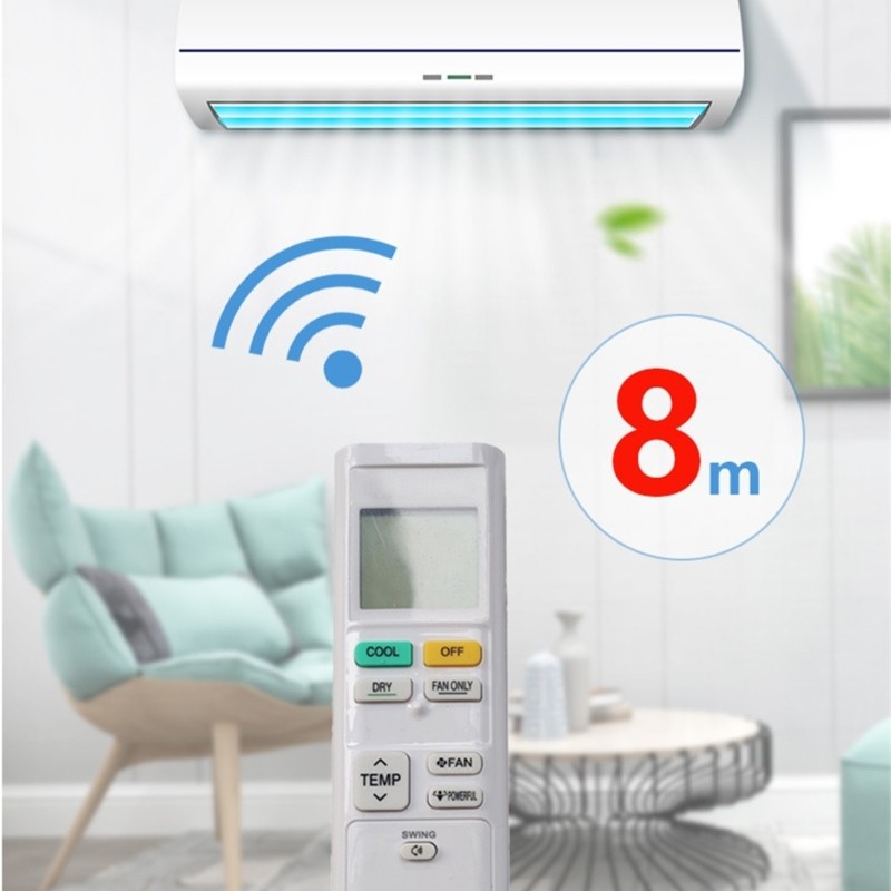 LCD Screen Air Conditioner Remote Control for ARC480A33 Air Conditioner