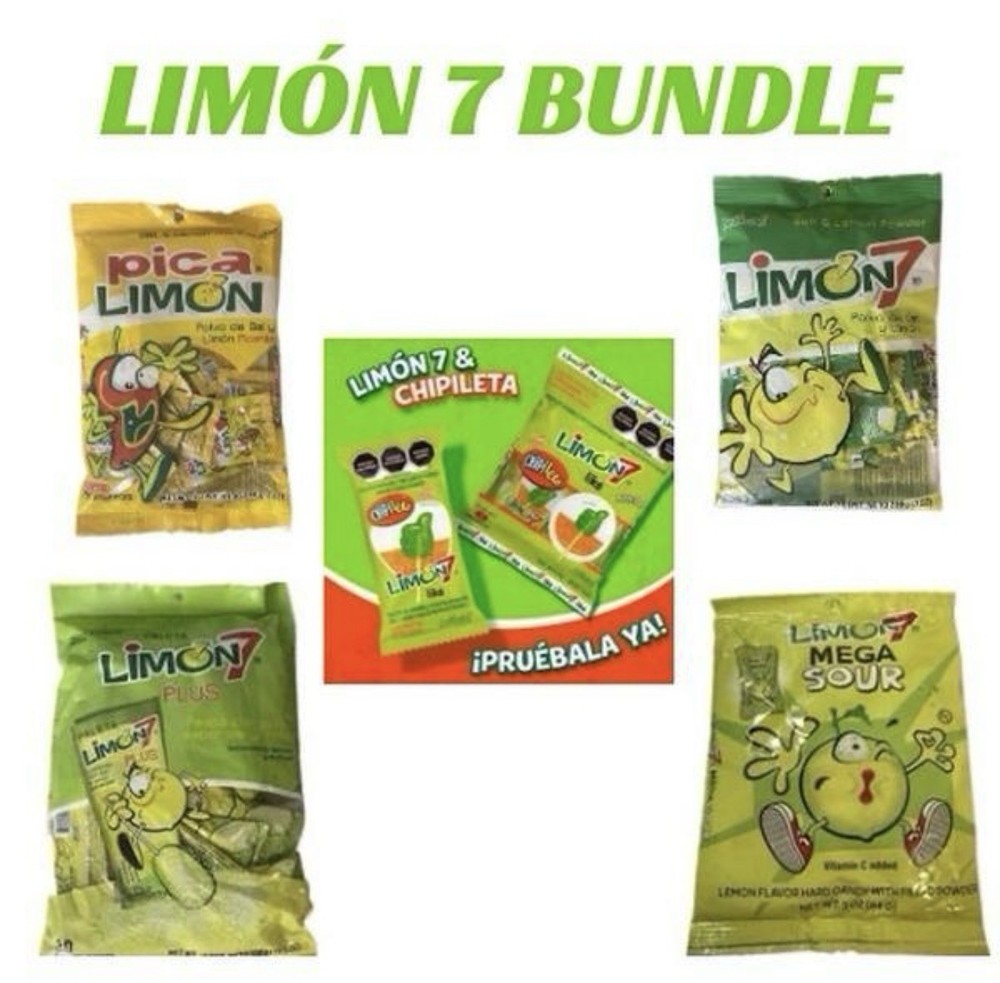Lemon 7 Candy Bundles 5 Packs