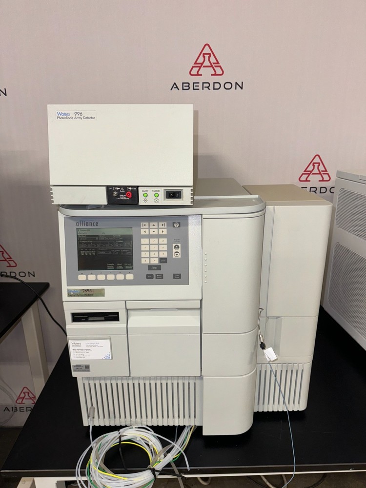 Waters 2695 Separations Module 996 Detector HPLC System #18114