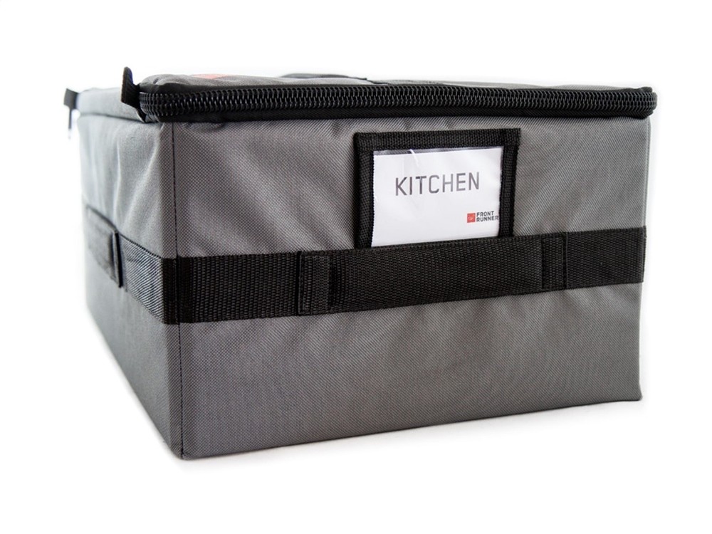 Front Runner SBOX027 Outfitters Flat Pack Soft Cargo Storage Bin-Gray