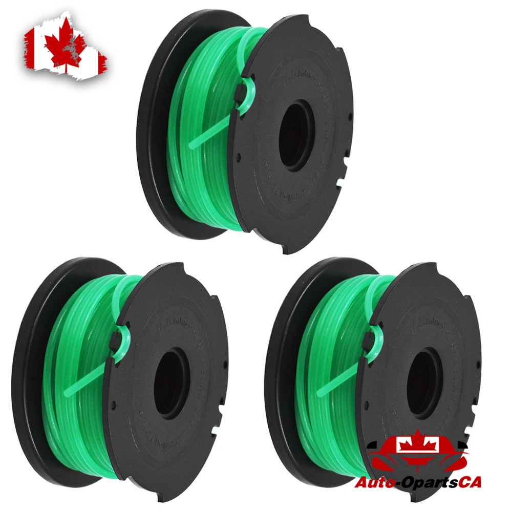 For Black & Decker GH3000 Model 3PK SF-080 String Trimmer Spool Line Replacement