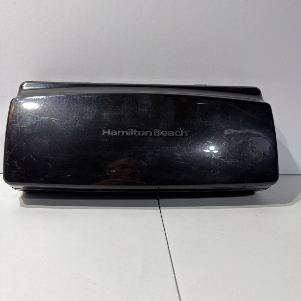 Hamilton Beach Electric Knife w/ Fork & Case