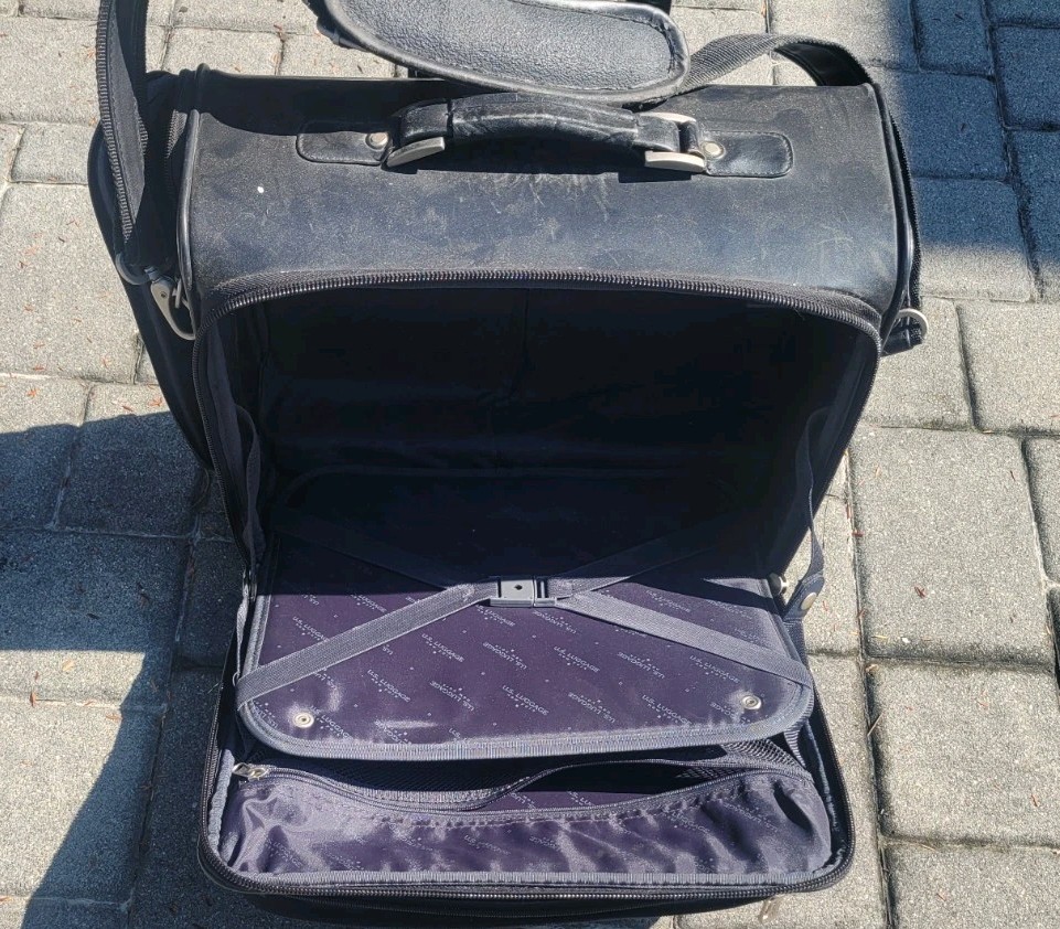 Rolling Projector Compter Laptop Luggage Case