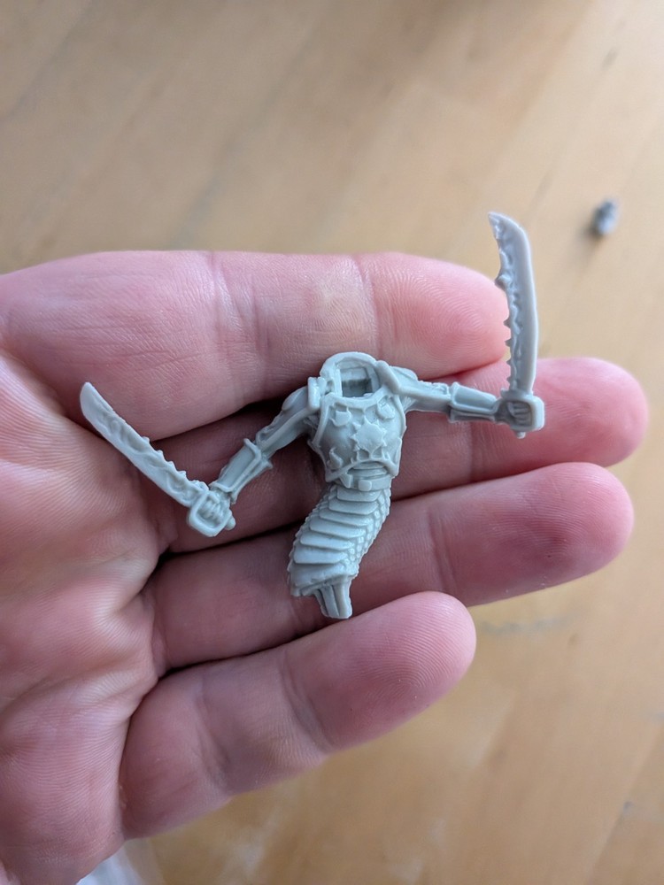 Reaper Bones 4 Nagendra Captain Snakemen
