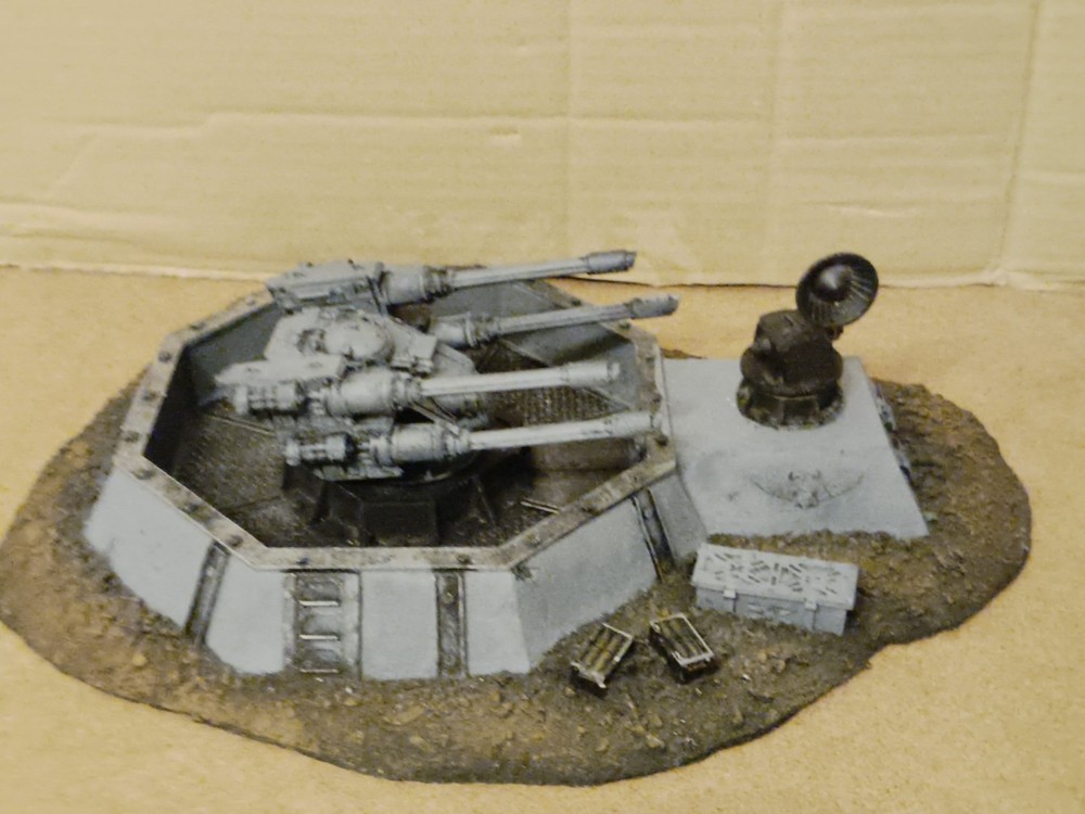 Forgeworld Hydra Emplacement - Extremely Rare Resin Piece