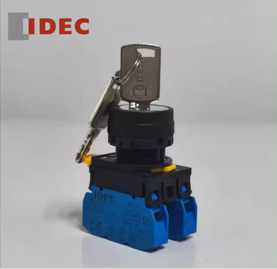 1PC New IDEC 2 speed self-locking key switch YW1K-2AE00 #LL