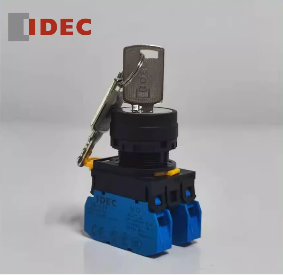 1PC New IDEC 2 speed self-locking key switch YW1K-2AE01 1NC #LL