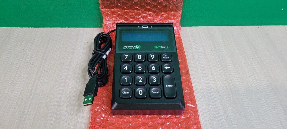 ID Tech SREDKey 2 with MSR USB HID Enhanced Format Key Pad IDSK2-535E New