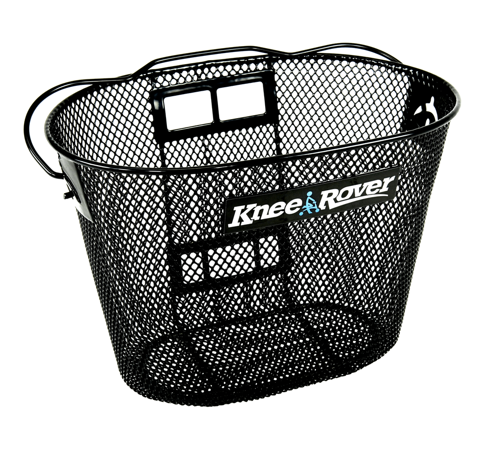 Knee Walker Wire Basket Accessory with handle - includes attachment bracket