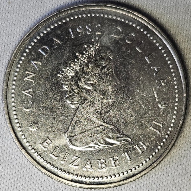 Canada 1 dollar 1982 - 1867 CONFEDERATION CONSTITUTION Mint State #AB183