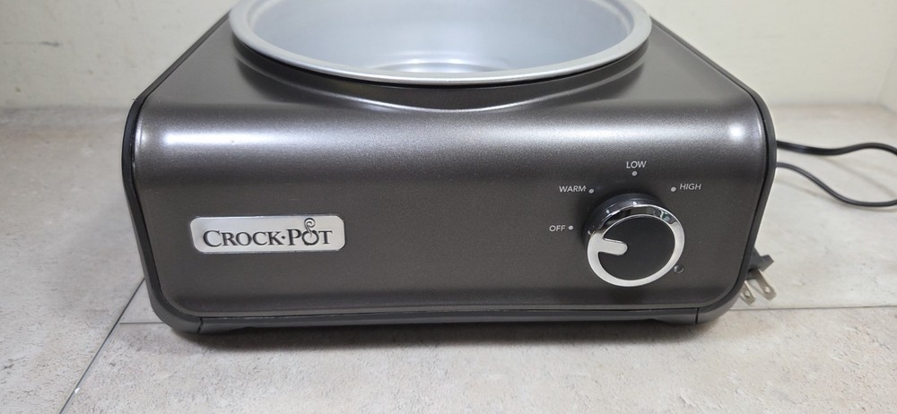 Crock Pot Hook Up 3.5 Qt "Oval" Slow Cooker SCCPMD3-CH REPLACEMENT BASE ONLY