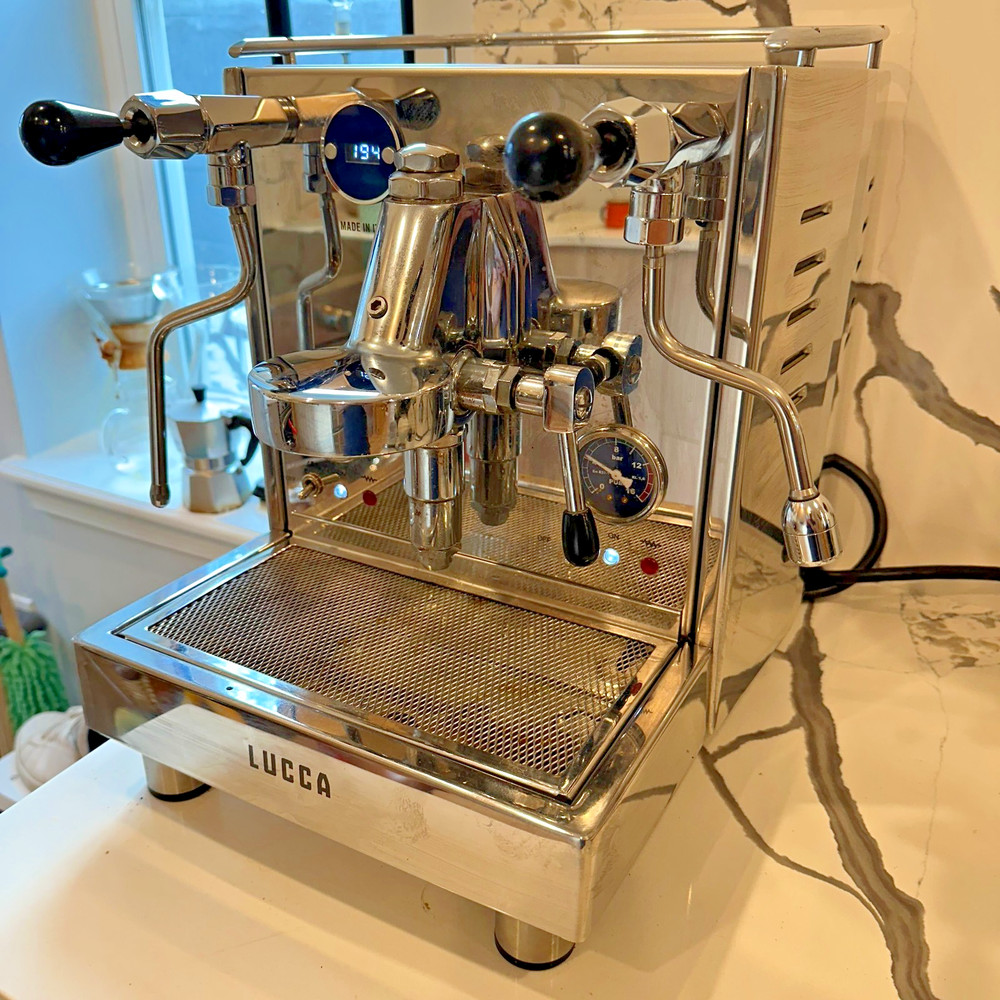 Lucca M58 Dual Boiler Espresso Machine Chrome