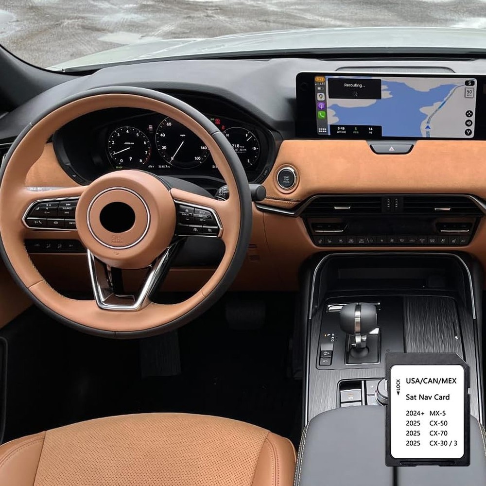 Upgraded KR9D66EZ1 Navigation SD Card with Latest Maps Version Compatible wit...