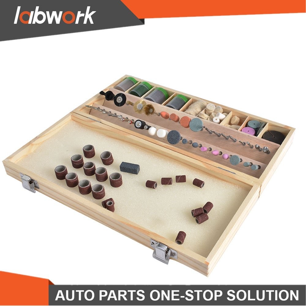 Labwork 228 Pack Grinding Sanding Polishing Drilling Accessory Kit Rotary Tool