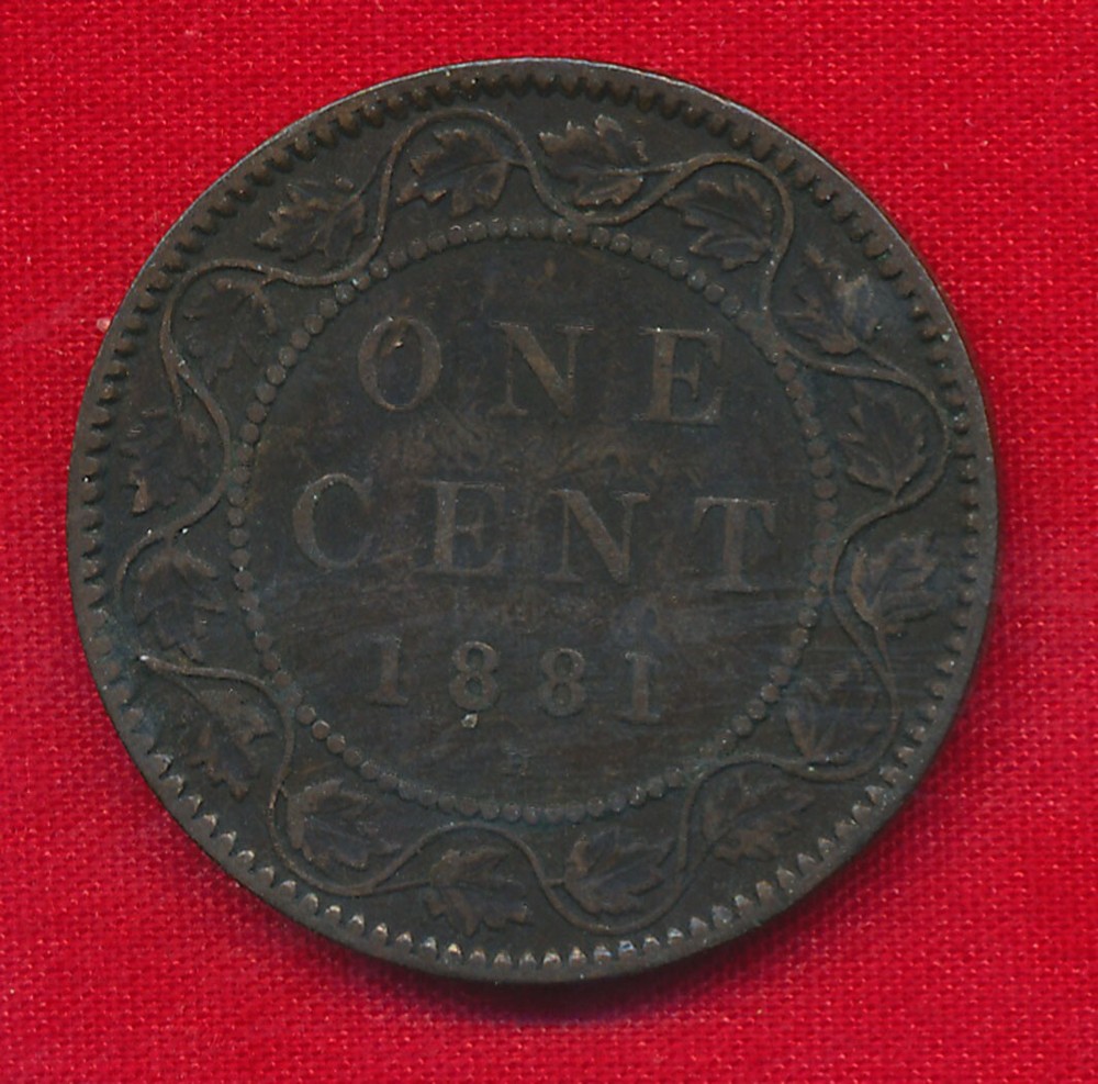 Canada 1881H CENT (Bronze)