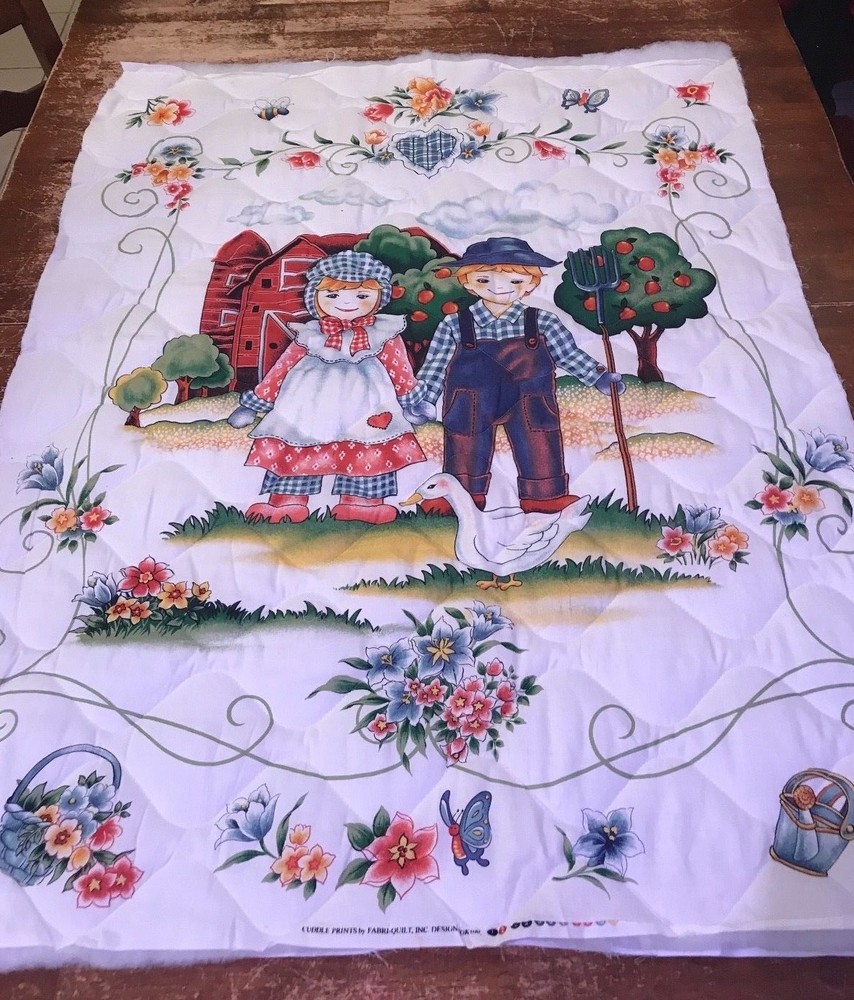 Quilt fabric 33" X 43"