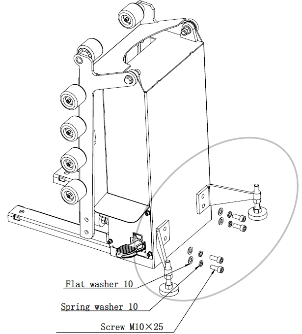 Universal Tire Changer Lift, Pneumatic Tyre Wheel Lifter for Tire Changers AA088