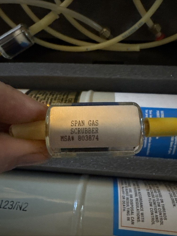 MSA Calibration Kit Refigerant Nitrogen Non- Flammable CA ship See pics