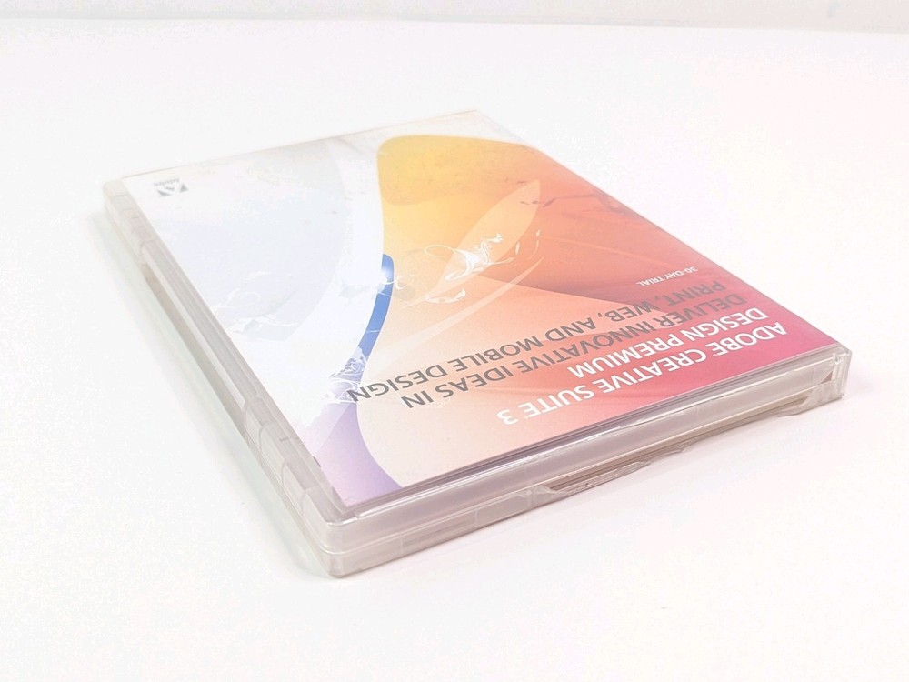 Adobe Creative Suite 3 Design Premium Macintosh/Windows OS 30 Day Trial Untested