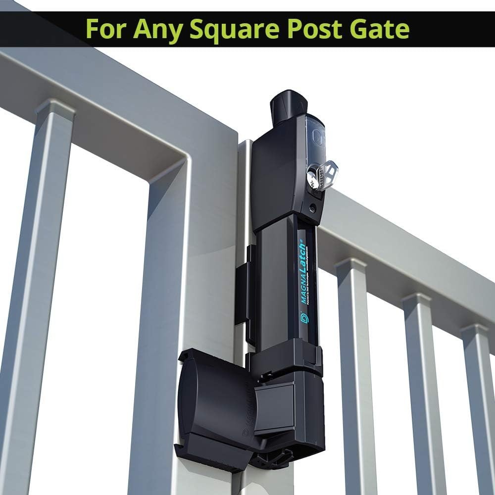 Professional-Grade 12-Inch MagnaLatch with Rekeyable Security Lock System