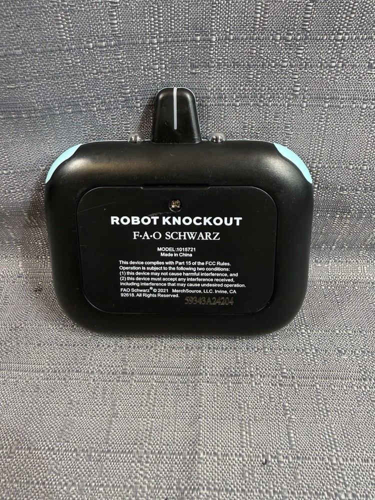 Robot Knockout FAO Schwartz Blue Remote Control Replacement