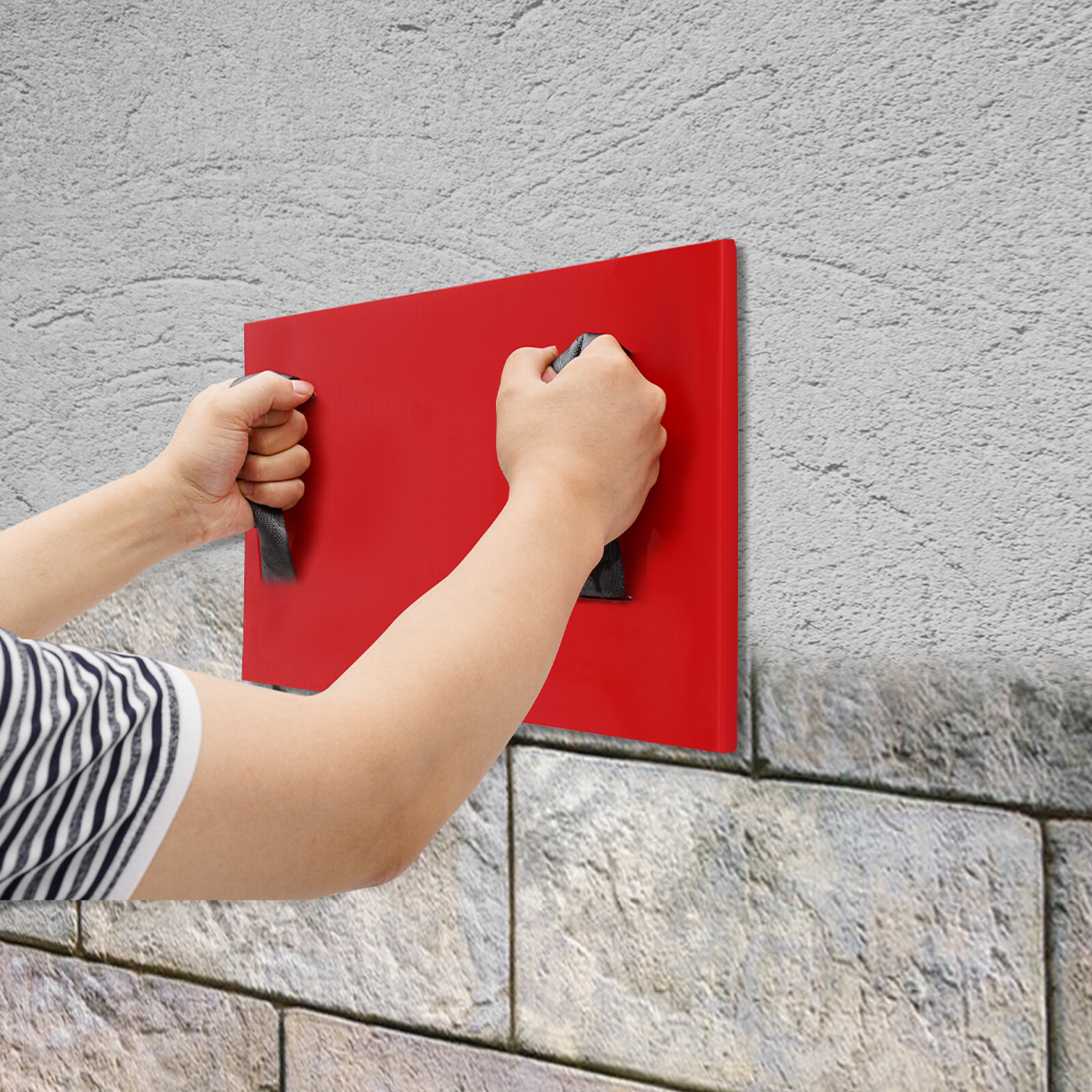 30x60cm Concrete Stamp Mat, Manual Concrete Texture Skin Concrete Texture Mat