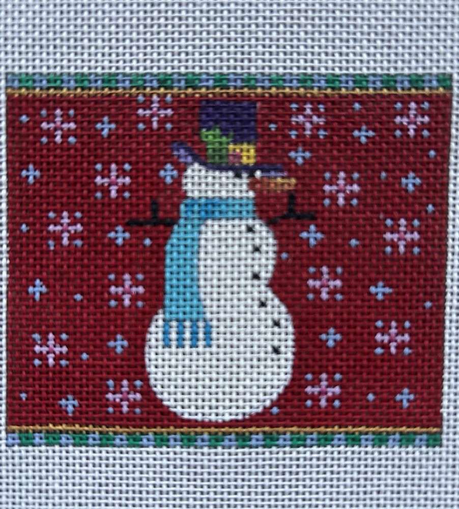 SNOWMAN Needlepoint - 18 Count Canvas - #734 A (c) 2005