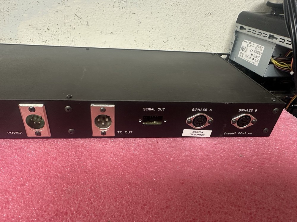 Denecke Cine Sync Decode EC-2RM Rack Mount Counter