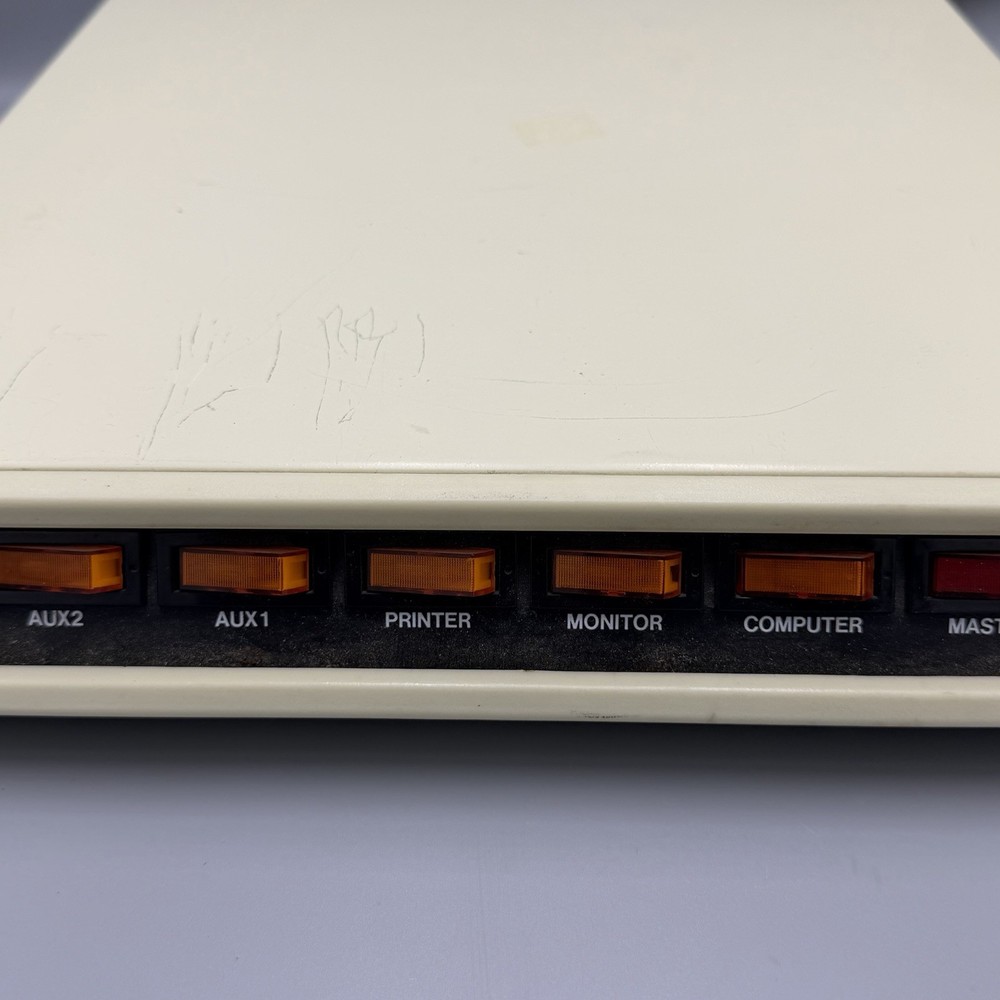 PC Concepts Model PC-006 Power Tap 8501 Surge Protector 5 Plug